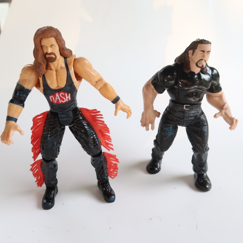 Kevin‎ Nash  vs Big Show Wrestling Figure Vintage lot WWF 90s WWE